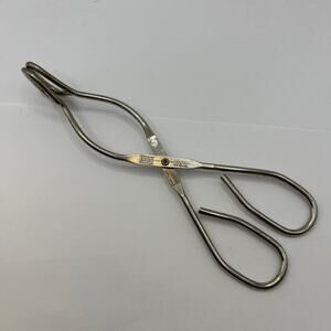 ECKO Tongs Stainless Steel 8 in Long USA Grabber Kitchen Gadget Vintage